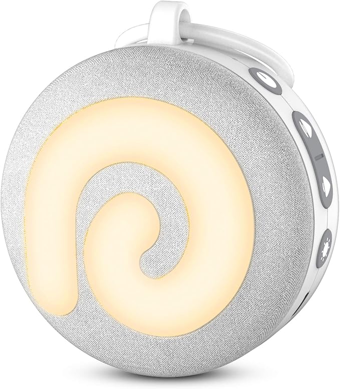 Máquina de ruido blanco Dreamegg D11 con luz nocturna en gris