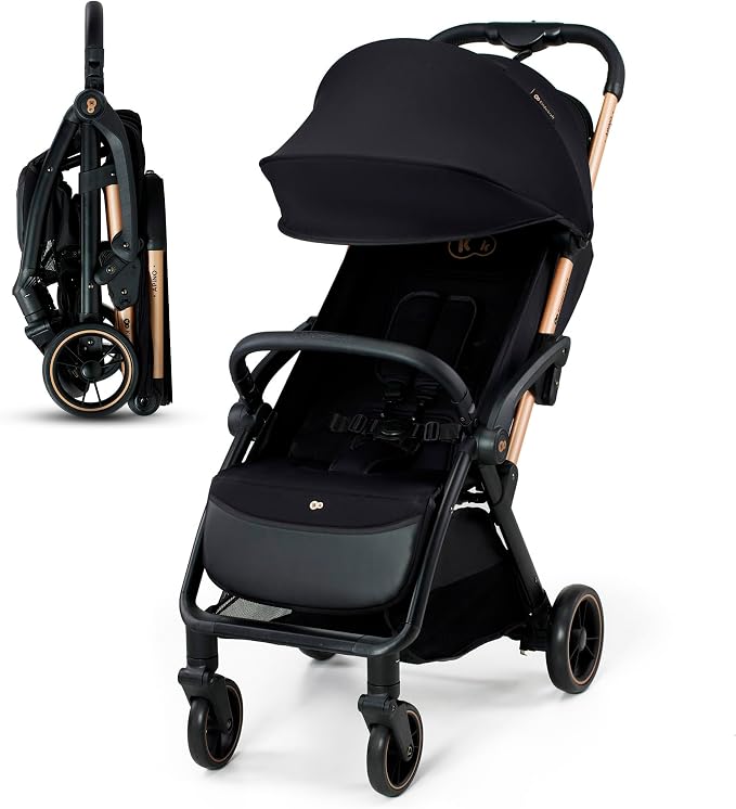 Silla de paseo ligera con plegado automático y posición tumbada