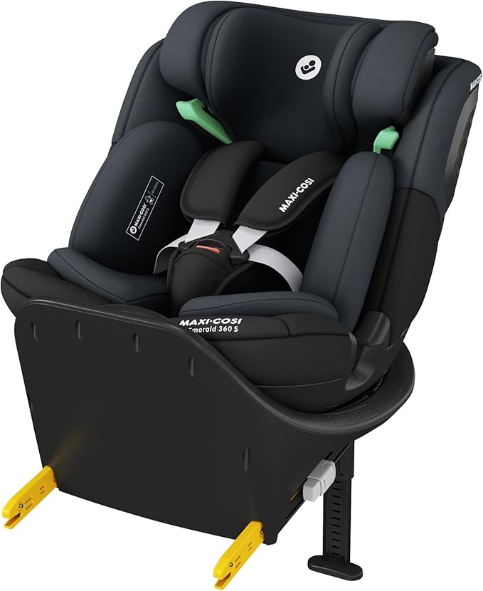 Silla de coche giratoria i-Size de 0 a 12 años con protección lateral