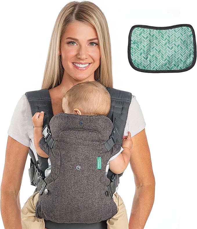 Mochila portabebé Flip Advanced 4 en 1 con babero convertible