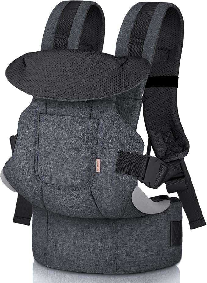Mochila portabebés ergonómica 4 en 1 de 0 a 36 meses