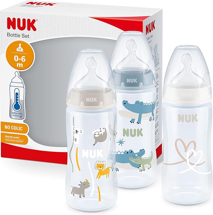 Biberón NUK First Choice+ de 0 a 6 meses con control de temperatura