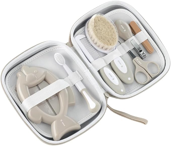 Set de higiene para bebé con neceser kit completo para recién nacido
